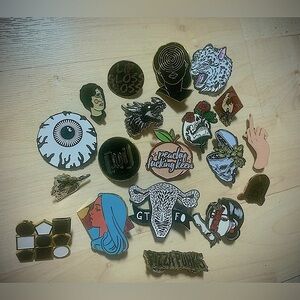 Enamel Pin Bundle! 19 Pins!